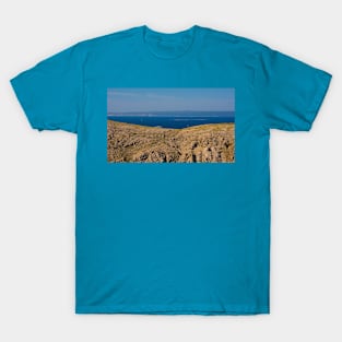 Landscape Near Stara Baska, Krk, Croatia T-Shirt